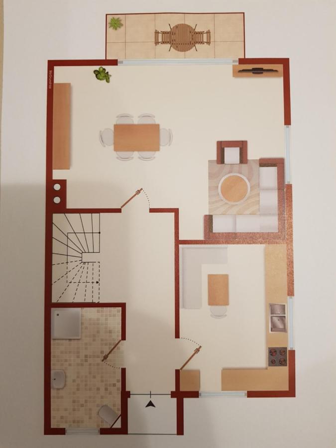 Ferienhaus Taucherperle Hemmoor Dış mekan fotoğraf
